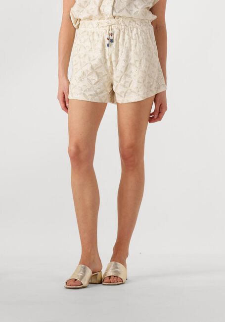 WILD Pantalon courte CELINE Écru - large