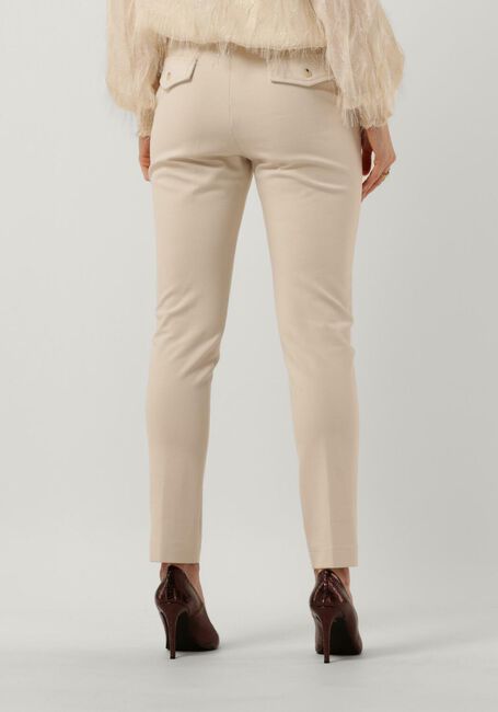 SUMMUM Pantalon évasé TROUSERS PUNTO MILANO en blanc - large