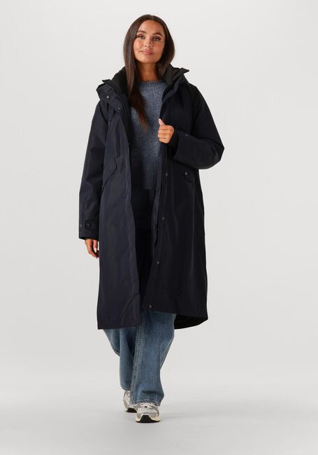 Donkerblauwe WITHBLACK Mantel WBLBROOKLYN FUNCTION PARA - large
