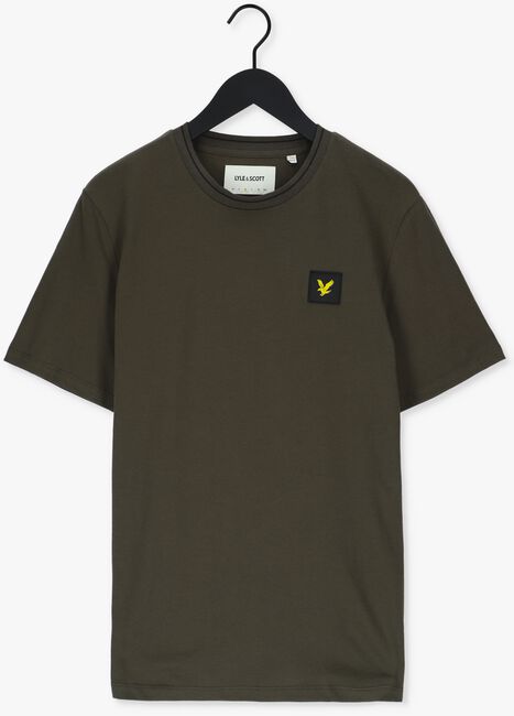 LYLE & SCOTT T-shirt TIPPED T-SHIRT en vert - large