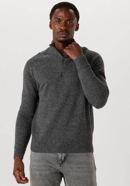 Donkergrijze PEUTEREY Trui BRAILLE 03 - large