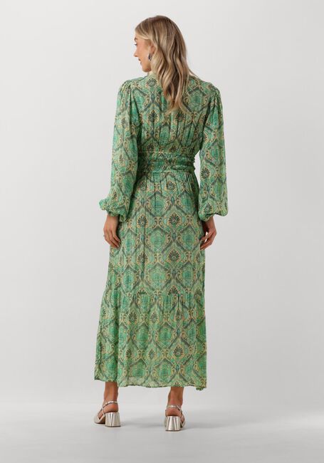 JANICE Robe maxi MILAN en vert - large