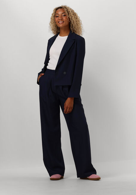 Donkerblauwe Y.A.S. Blazer YASDAKOTA LS SHORT BLAZER - large