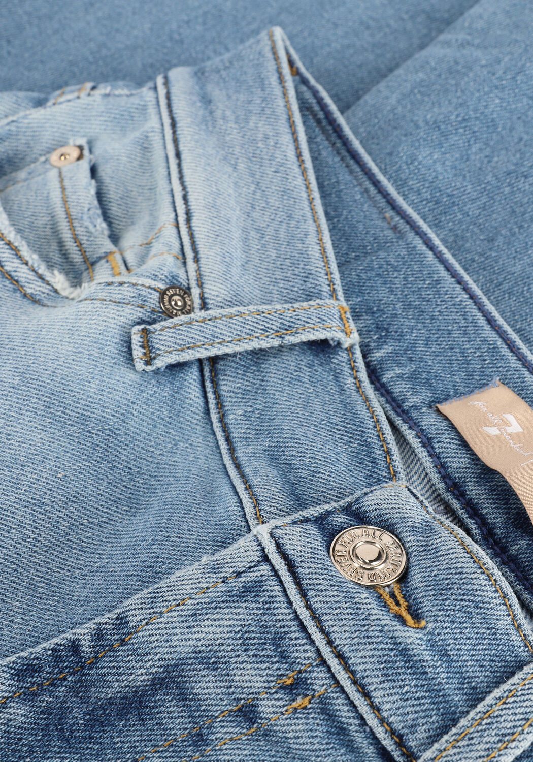 Blauwe 7 FOR ALL MANKIND Slim fit jeans ROXANNE ANKLE - large