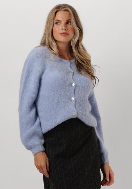 AMERICAN DREAMS Gilet SUSAN ALPACA CARDIGAN en bleu - large