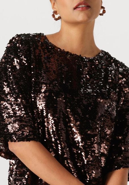 EDITED JANAH T-SHIRT Hauts & T-shirts Bordeaux - large