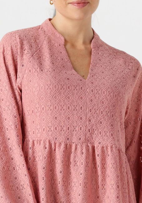 OBJECT Mini robe OBJLAILA GIA L/S RE SHORT DRESS Rose clair - large