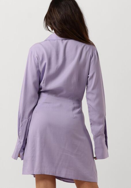 COLOURFUL REBEL Mini robe RUNA UNI FAKE WRAP DRESS Lilas - large
