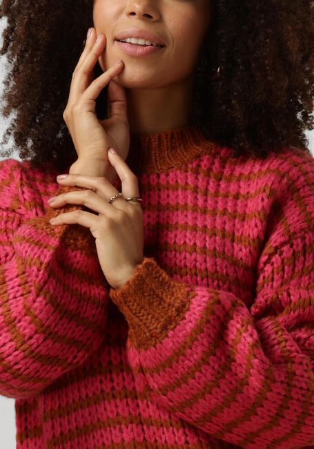 Roze YDENCE Trui KNITTED SWEATER PIPPA - large