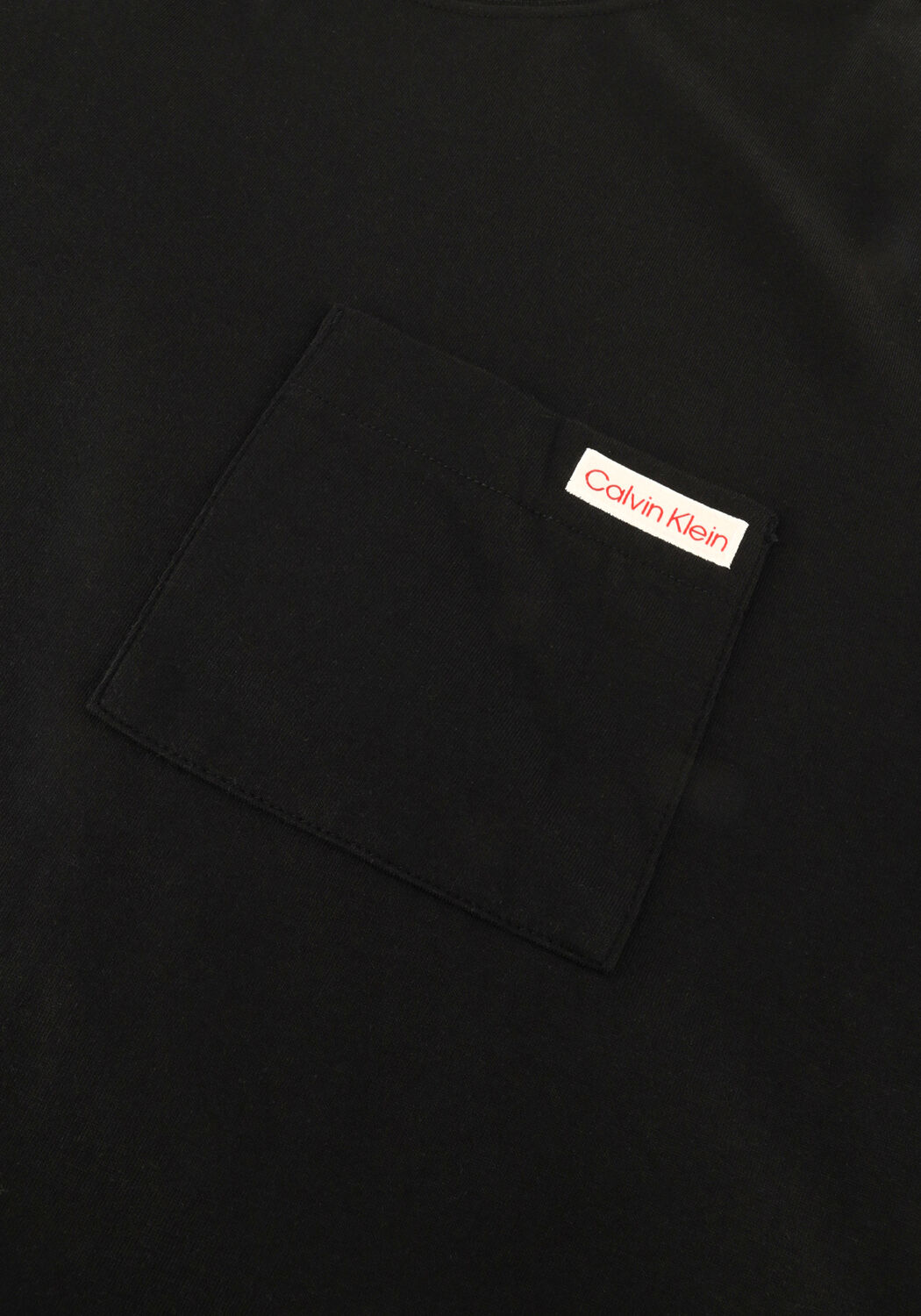 CALVIN KLEIN T-shirt SS 20S JERSEY EASY COIN POCKET T en noir - large