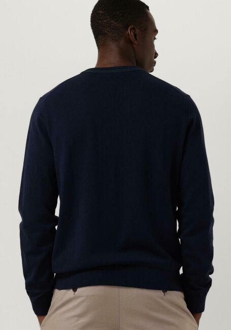 PS PAUL SMITH Pull MENS SWEATER CREW NECK ZEB BAD Bleu foncé - large