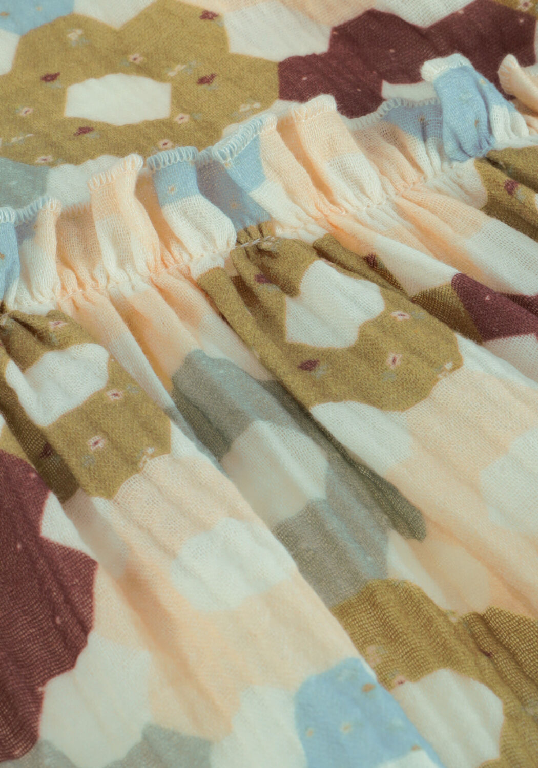 LIL' ATELIER Mini robe NMFTALIA LS LOOSE DRESS LIL en multicolore - large