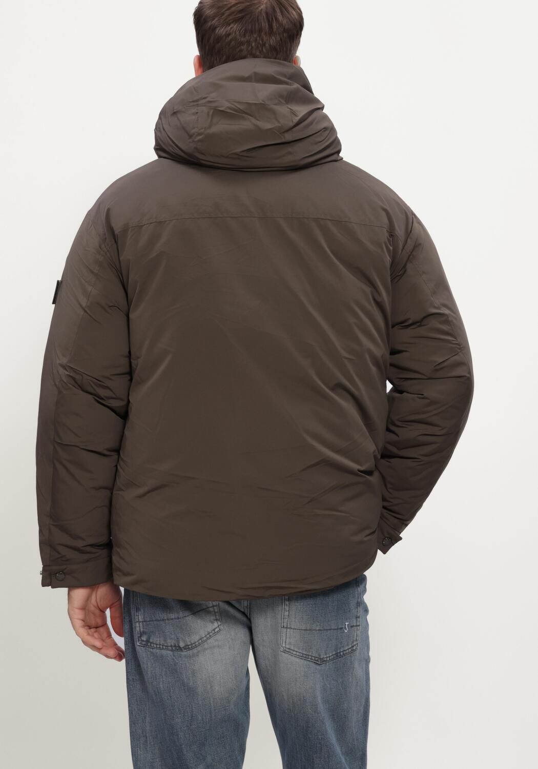 Bruine BUTCHER OF BLUE Jassen BRIGGS PADDED JACKET - large