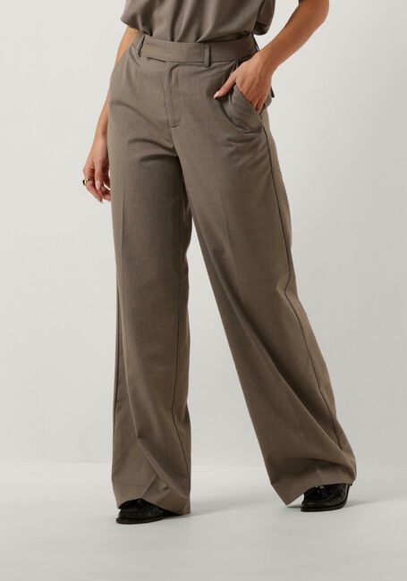 CO'COUTURE Pantalon VIDACC WIDE LONG PANT en taupe - large