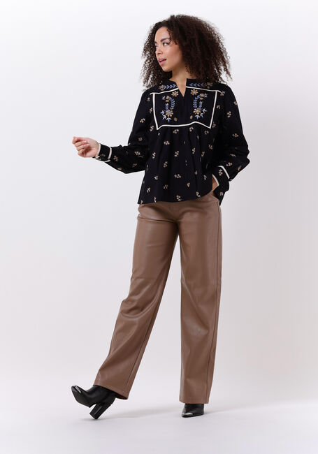 Bruine SOFIE SCHNOOR Wijde broek TROUSERS - large