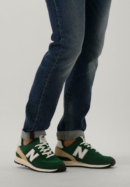 NEW BALANCE U574 Baskets basses en vert - large