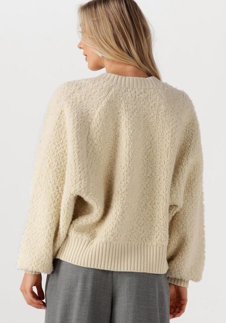EDITED Pull SINDY WOOL CARDIGAN en blanc - large