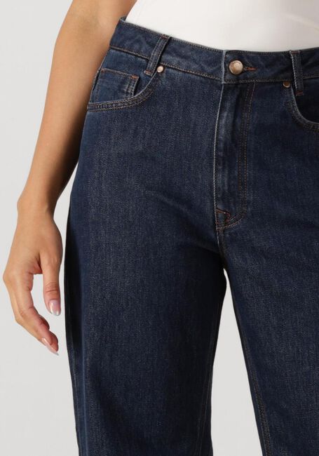 MY ESSENTIAL WARDROBE Straight leg jeans MWKARLI 139 HIGH WIDE DECO Bleu foncé - large