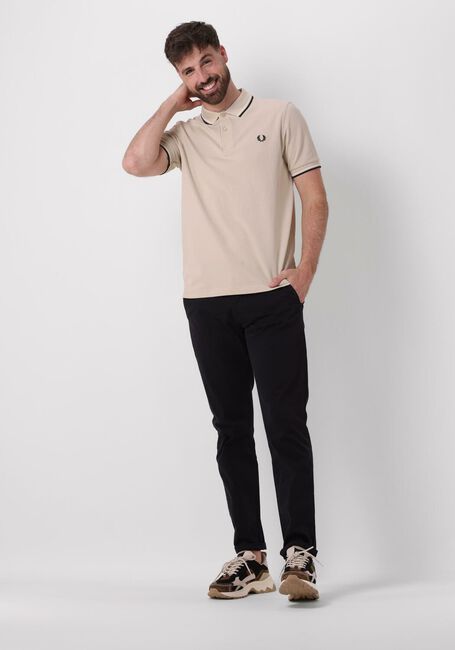 Ecru FRED PERRY Polo THE TWIN TIPPED FRED PERRY SHIRT - large
