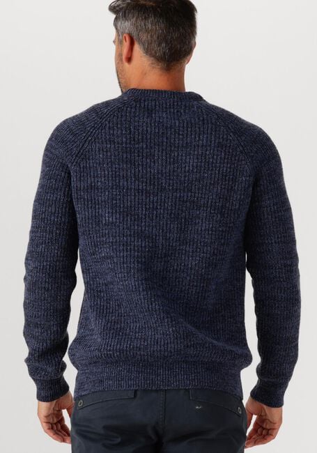 Donkerblauwe BARBOUR Trui HORSEFORD CREW NECK JUMPER - large