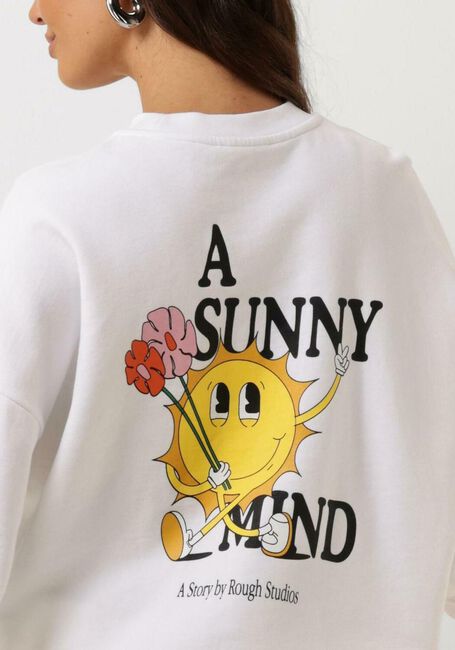 ROUGH STUDIOS Chandail SUNNY MIND SWEATSHIRT en blanc - large