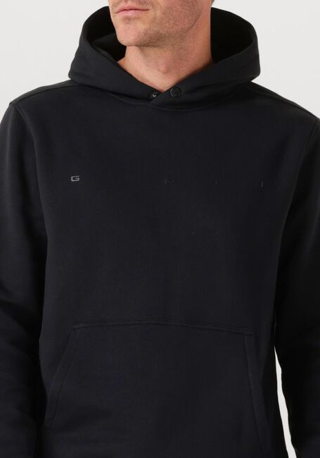 GENTI Pull BASIC LOGO HOODIE en noir - large