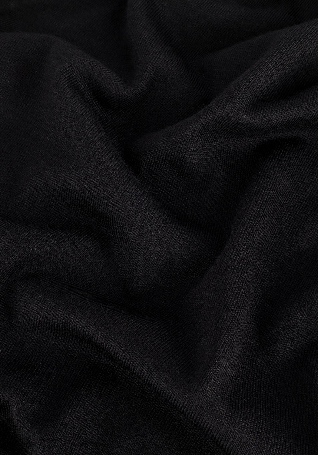 SELECTED MEN Pull SLHTOWN MERINO COOLMAX KNIT CREW en noir - large