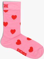 Roze HAPPY SOCKS Sokken HEART - medium