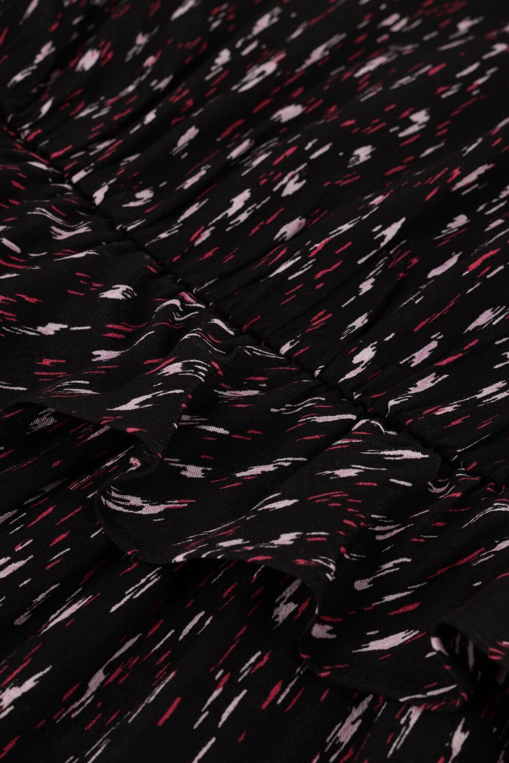 SCOTCH & SODA Mini robe WRAPPED SHORT DRESS en noir - large