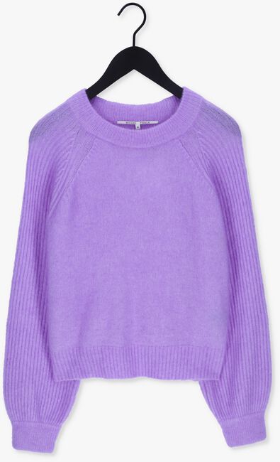 SECOND FEMALE Pull BROOKLINE KNIT O-NECK Lilas - large