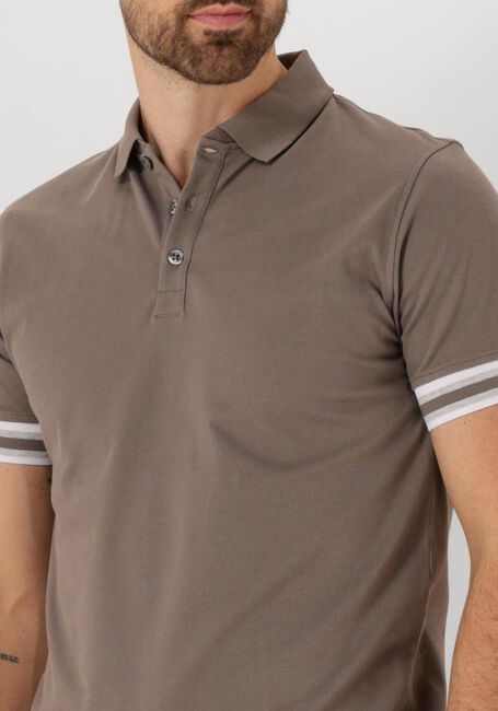 GENTILUOMO Polo POLO 3 BUTTON SS J2006-219 en taupe - large