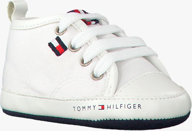 TOMMY HILFIGER Chaussures bébé T0X4-00106 en blanc - large