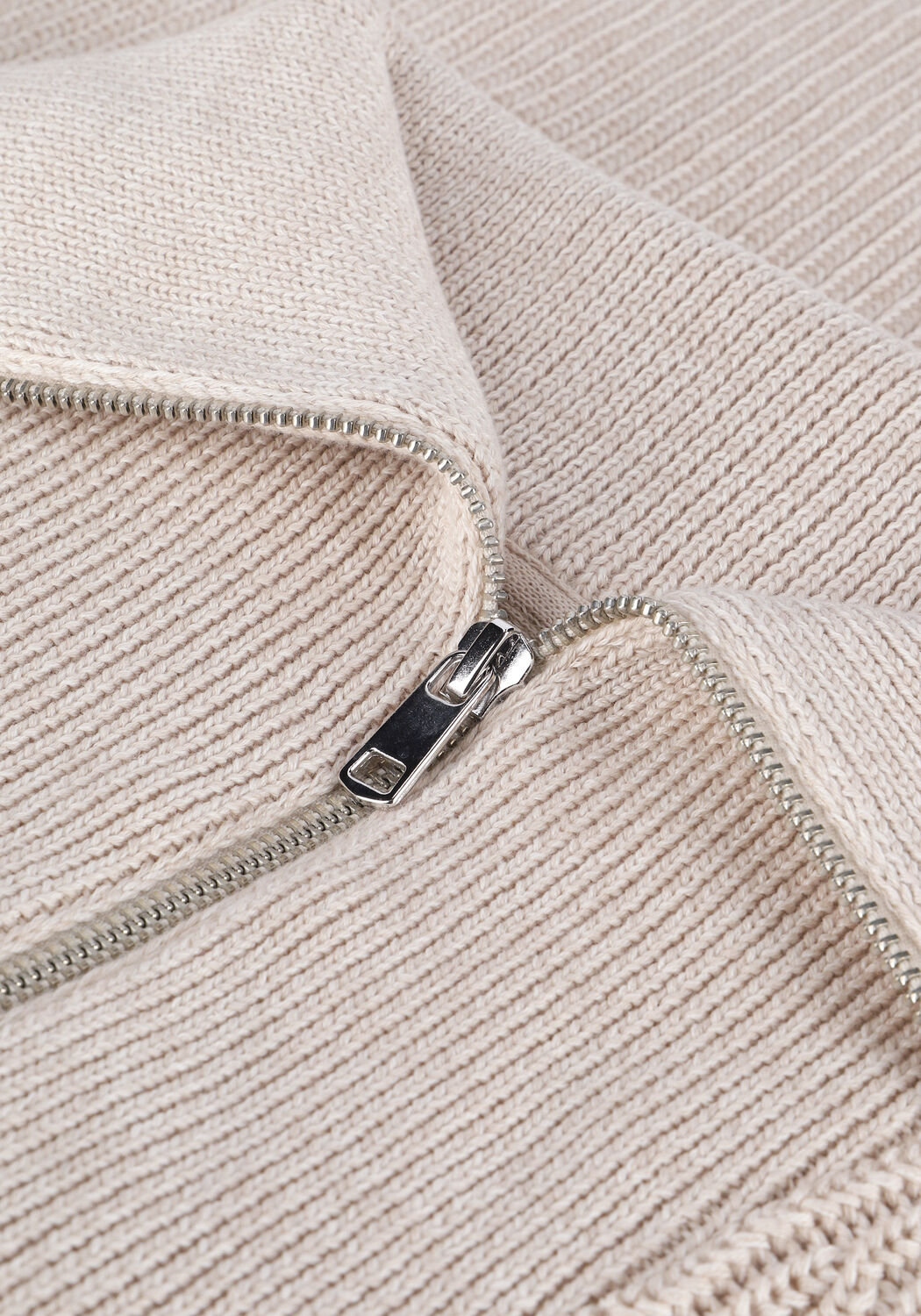 Beige ANOTHER LABEL Trui DARA KNITTED PULL L/S - large