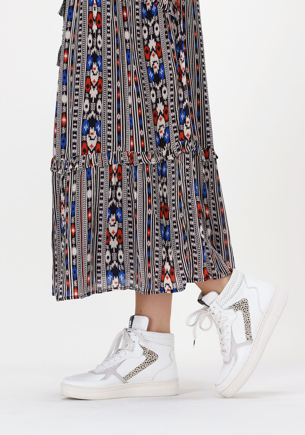 Witte MARUTI Hoge sneaker MONA | Omoda