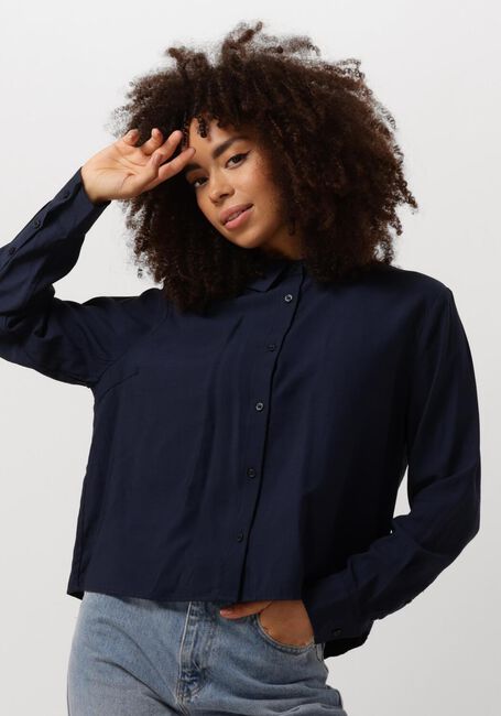 Donkerblauwe MODSTRÖM  HUDGESMD SHIRT - large