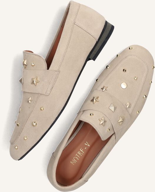 Beige NOTRE-V Loafers 9674 Beige NOTRE-V Loafers 9674 - large