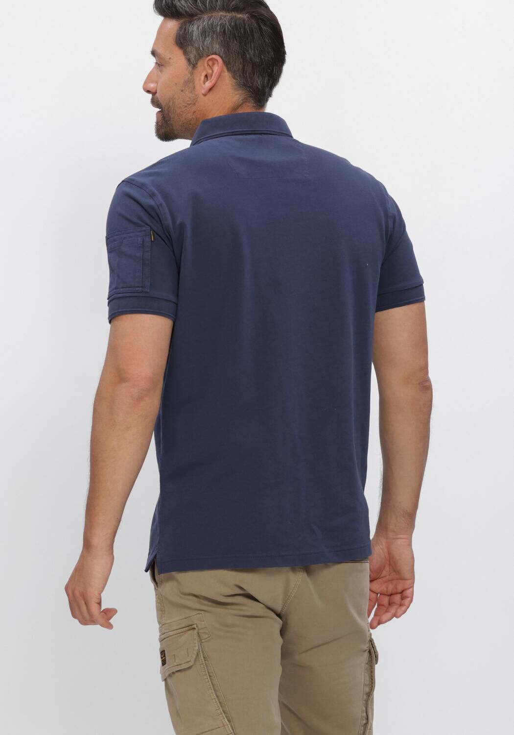 PME LEGEND Polo TRACKWAY POLO en bleu - large