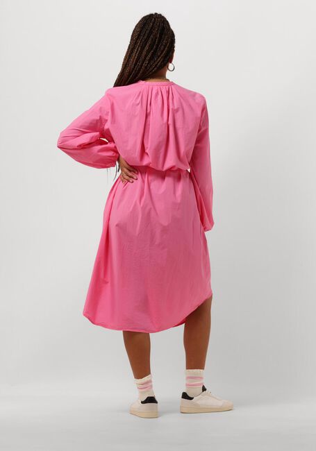 Rode PENN & INK Midi jurk DRESS MIDI - large