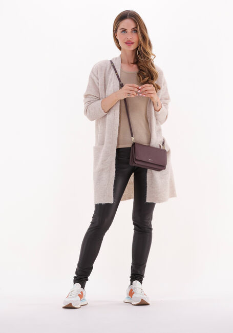 Camel SELECTED WOMEN Top SLFMOON SL KNIT TOP - large