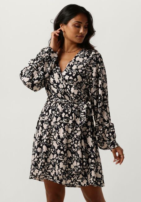 ANOTHER LABEL Mini robe MAY DRESS L/S en noir - large