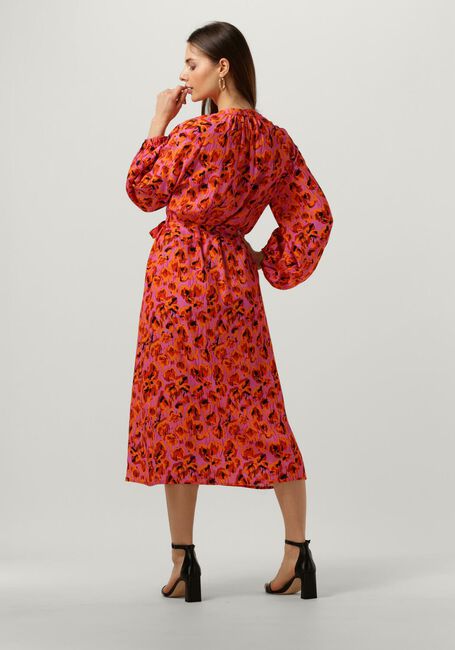 Oranje YDENCE Midi jurk DRESS ALINE - large