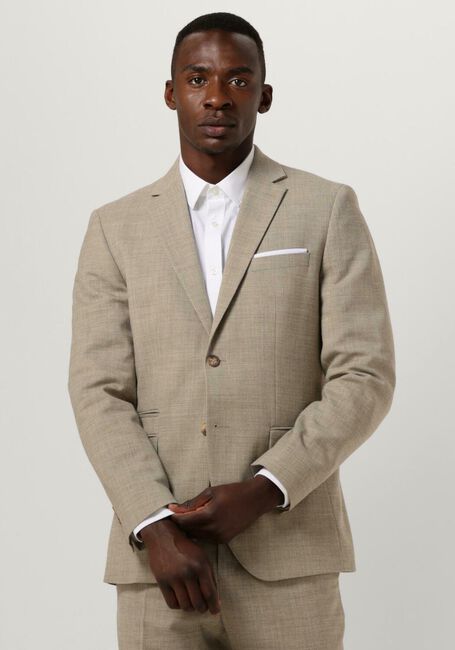 SELECTED HOMME SLHSLIM-OASIS LINEN BLZ NOOS Vestons Sable - large