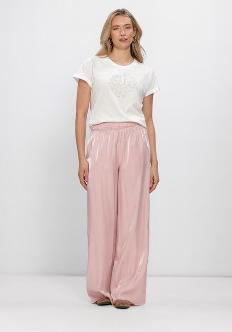 Lichtroze NUKUS Pantalon RUBI PANTS SHINY - large