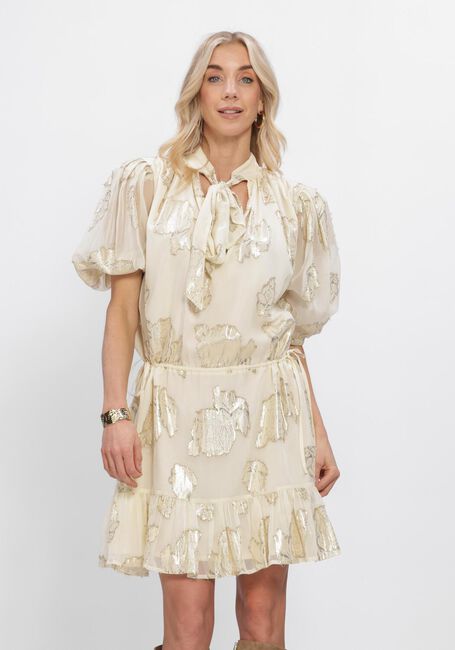 Beige JOSH V Mini jurk FIORE - large