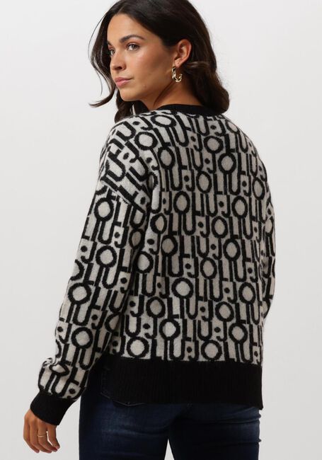 LIU JO Pull MAGLIA CHIUSA M/L en noir - large