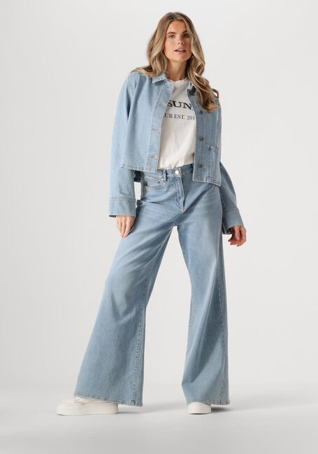 NUKUS Veste en jean SAGE JACKET en bleu - large
