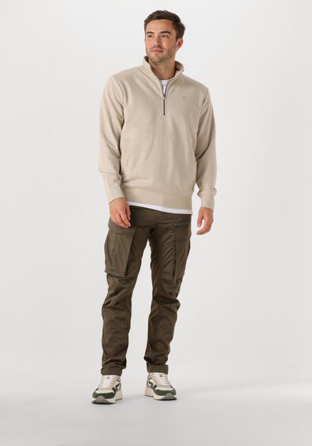 G-STAR RAW Chandail NIFOUS HALF ZIP SW Sable - large