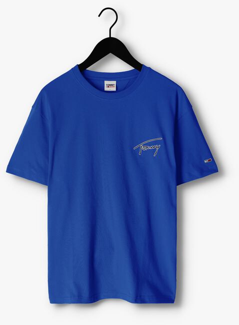 TOMMY JEANS T-shirt TJM CLSC SIGNATURE TEE en bleu - large