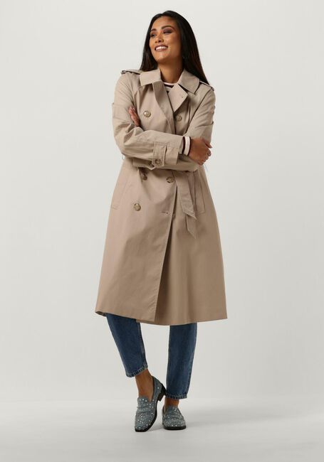 Beige TOMMY HILFIGER Jassen COTTON CLASSIC TRENCH - large