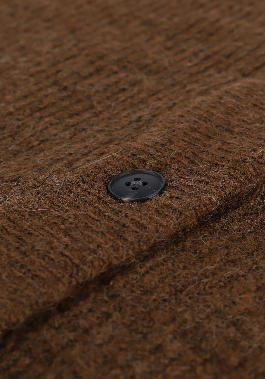 SELECTED WOMEN Gilet SLFLULU LS KNIT SHORT CARDIGAN en marron - large